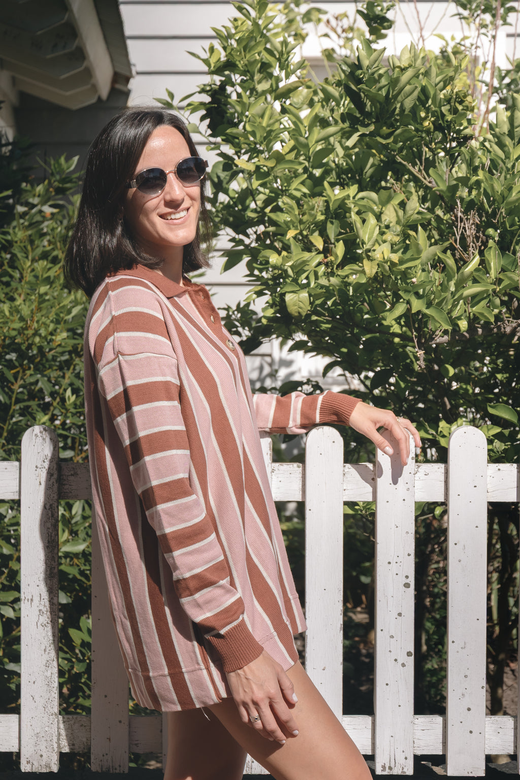 BUZO NÁUTICO - Marrón / Rosa