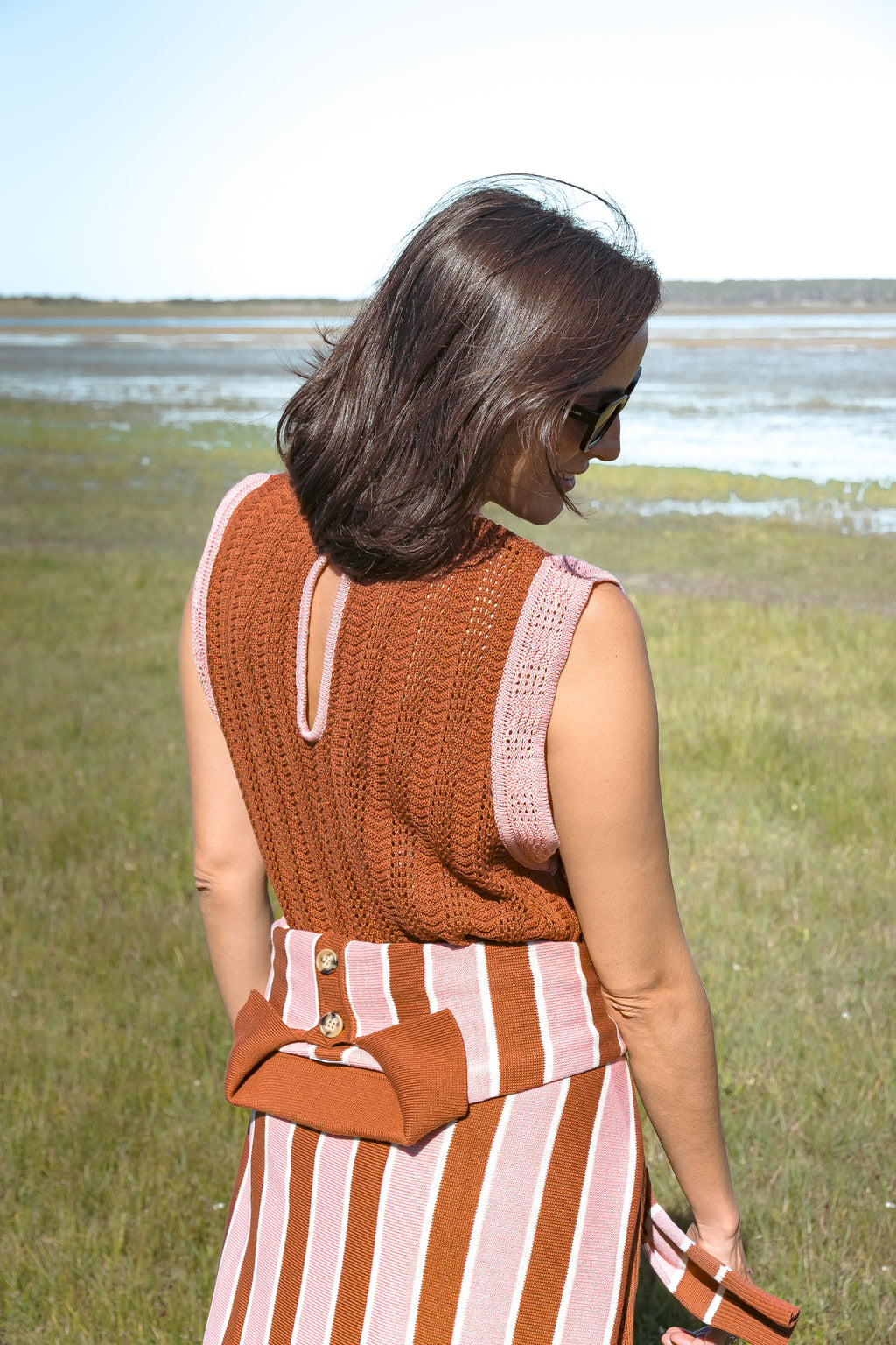 VESTIDO BRISA - Marrón - Pre Order