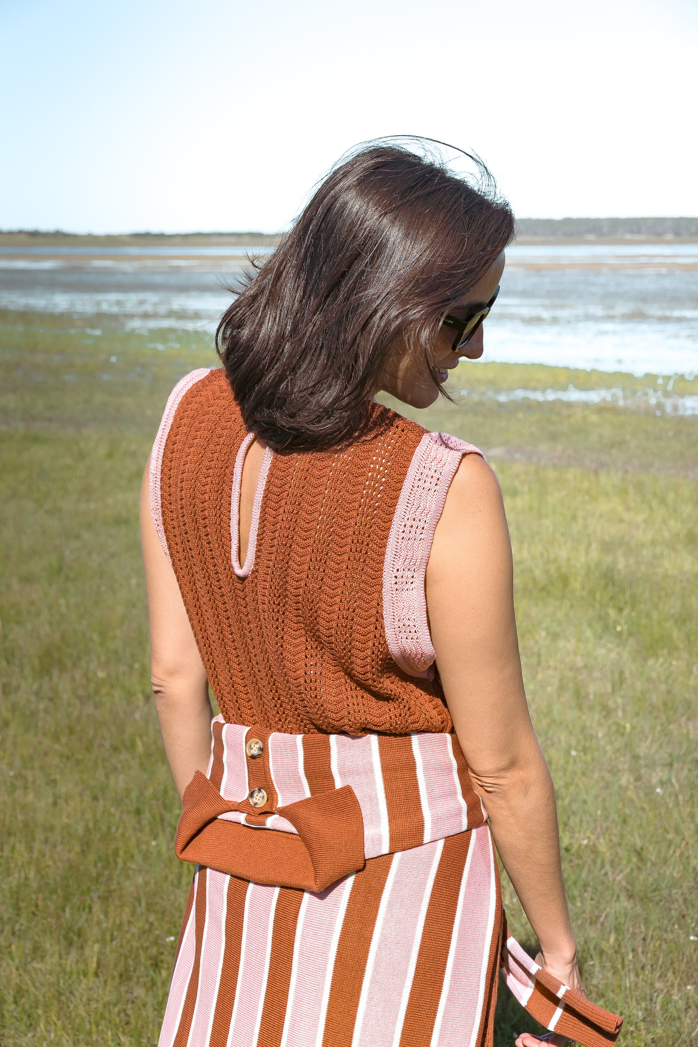 VESTIDO BRISA - Marrón - Pre Order