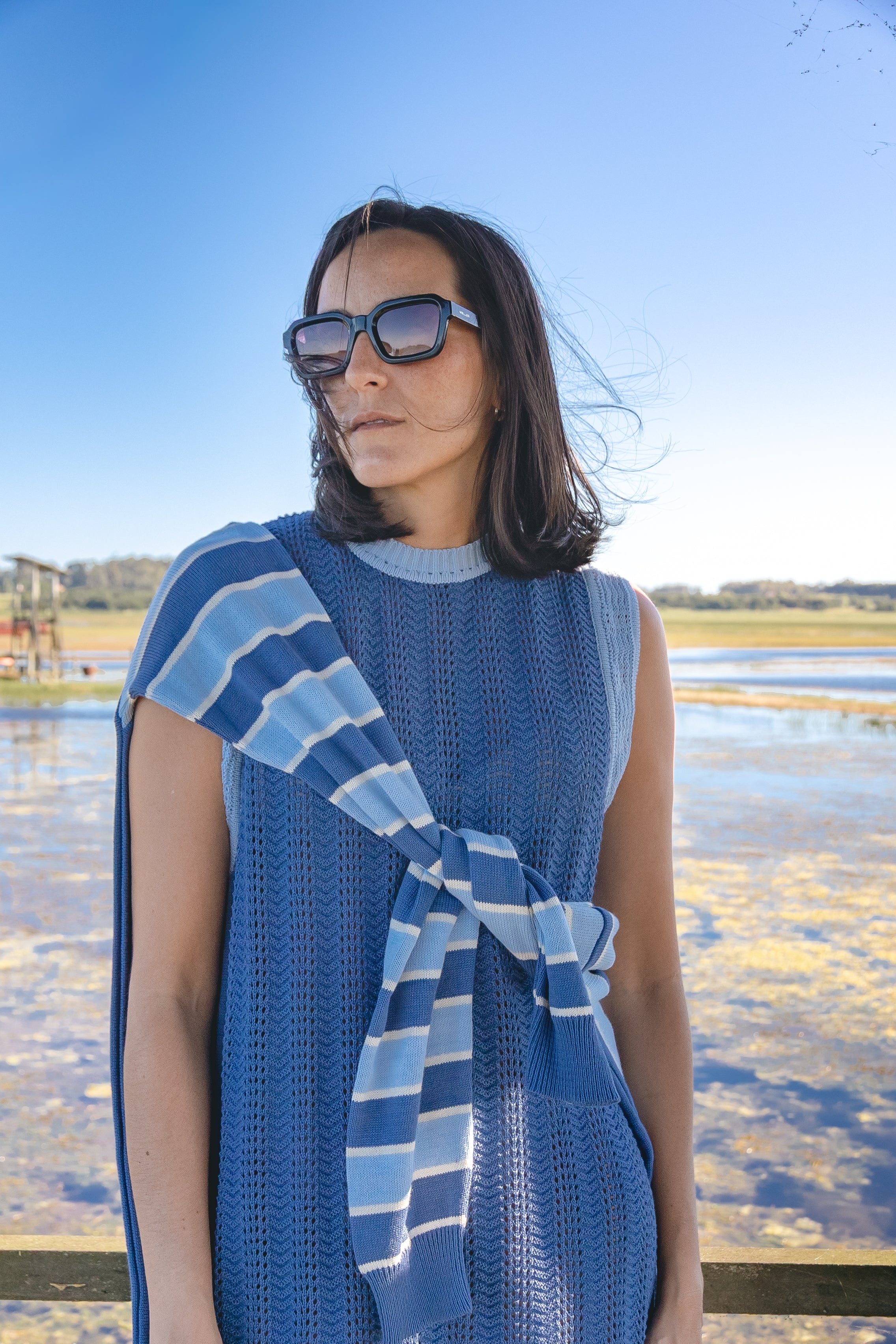 VESTIDO BRISA - Azul - Pre Order