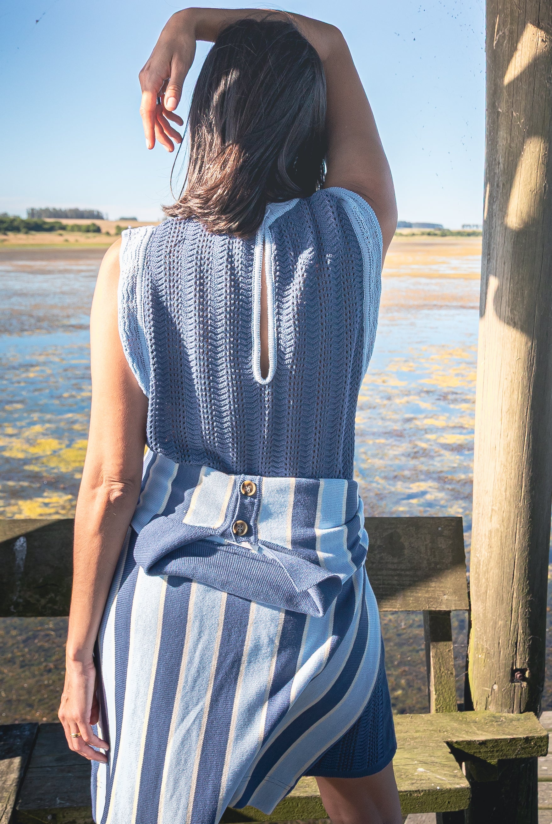 VESTIDO BRISA - Azul - Pre Order