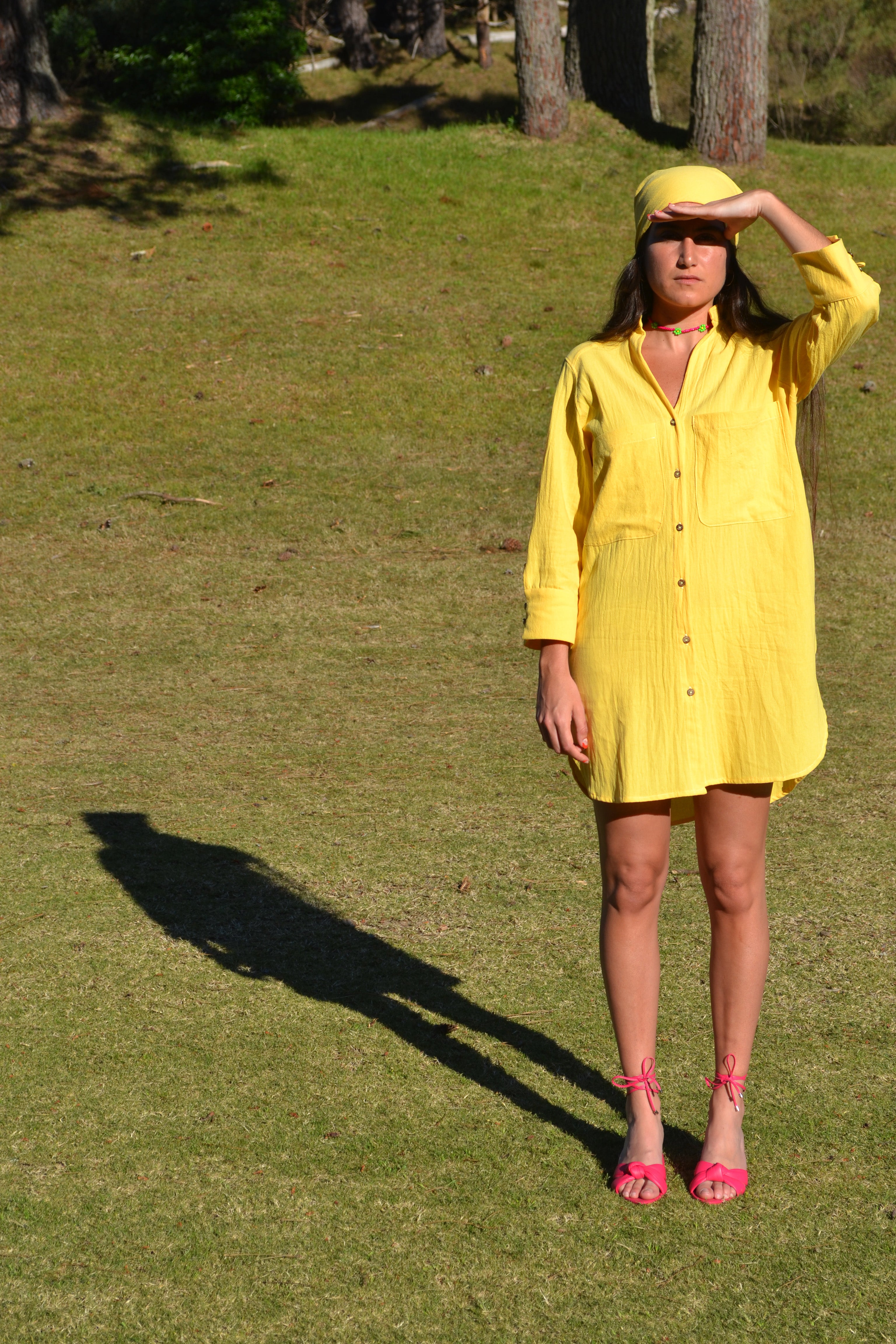 CAMISA AZARA - Amarilla - SALE