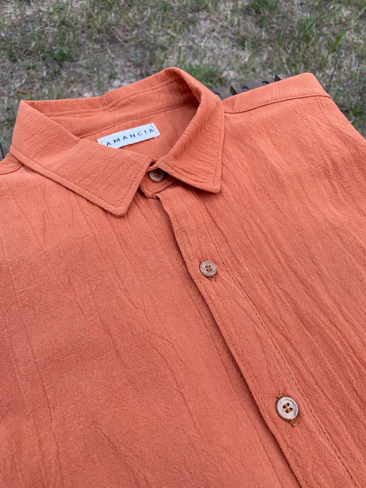 CAMISA GUAYABO - Naranja - SALE